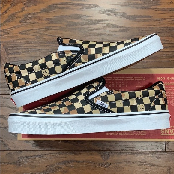 VANS CLASSIC SLIP-ON CHECKERBOARD Cmdsrttrwht WMNS - Picture 5 of 16